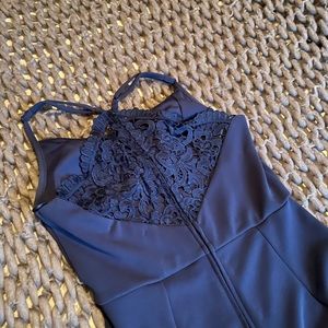 Navy Blue Jumpsuit (& belt)